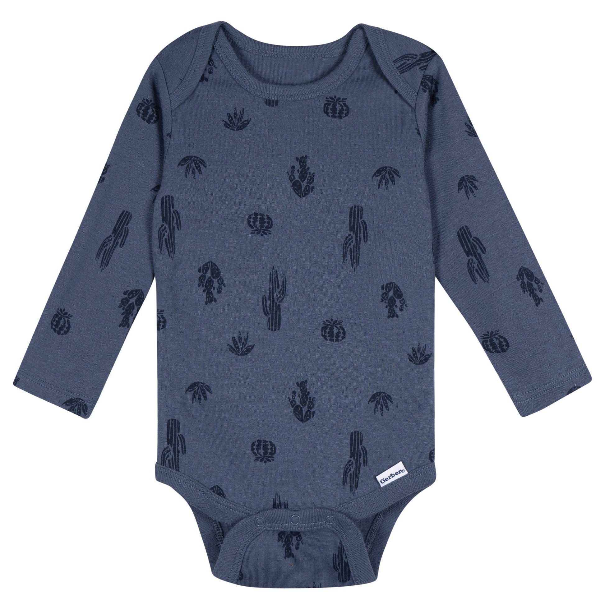 5-Pack Baby Boys Black Iris Long Sleeve Bodysuits Onesies Bodysuits Gerber® 