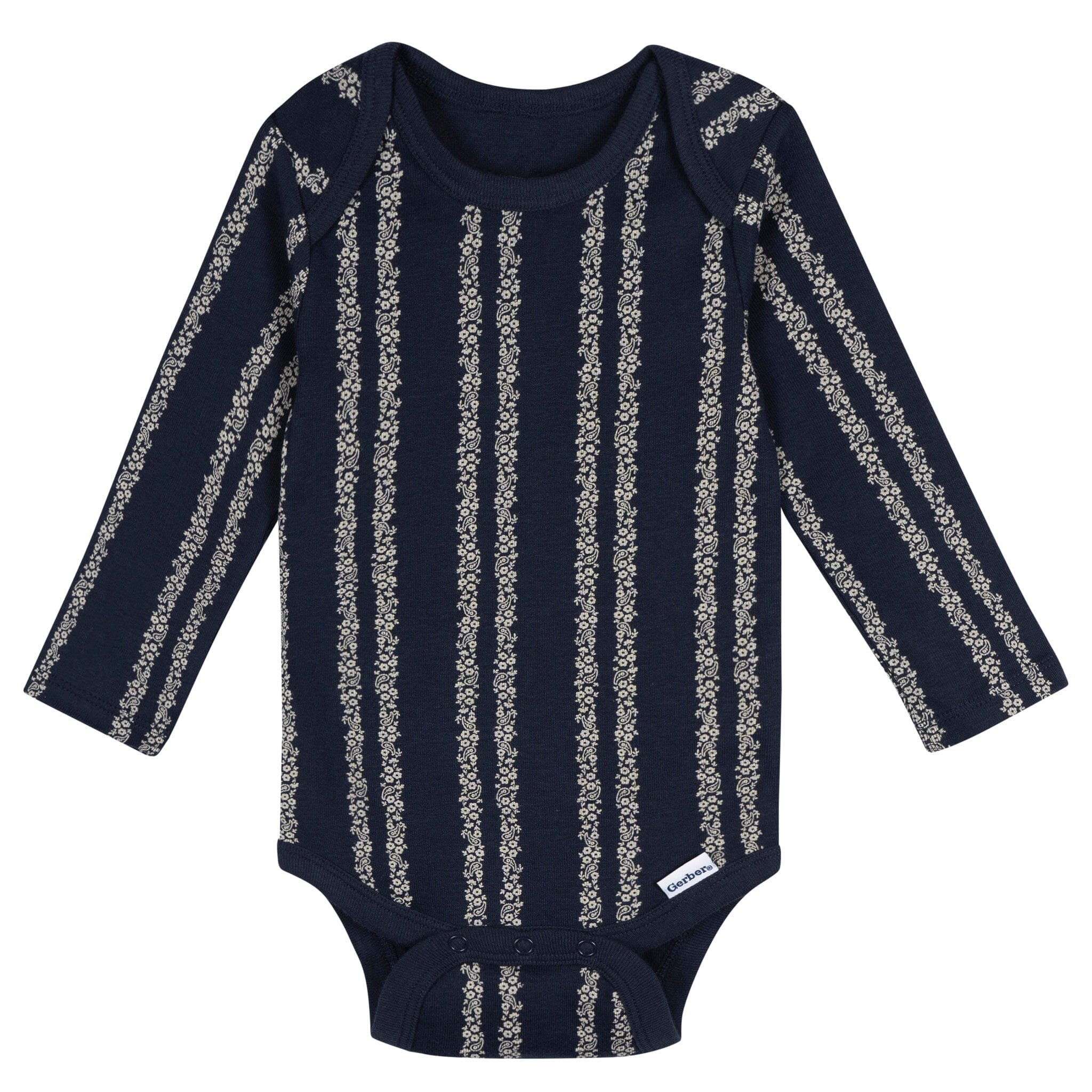 5-Pack Baby Girls Horses Long Sleeve Bodysuits Onesies Bodysuits Gerber® 