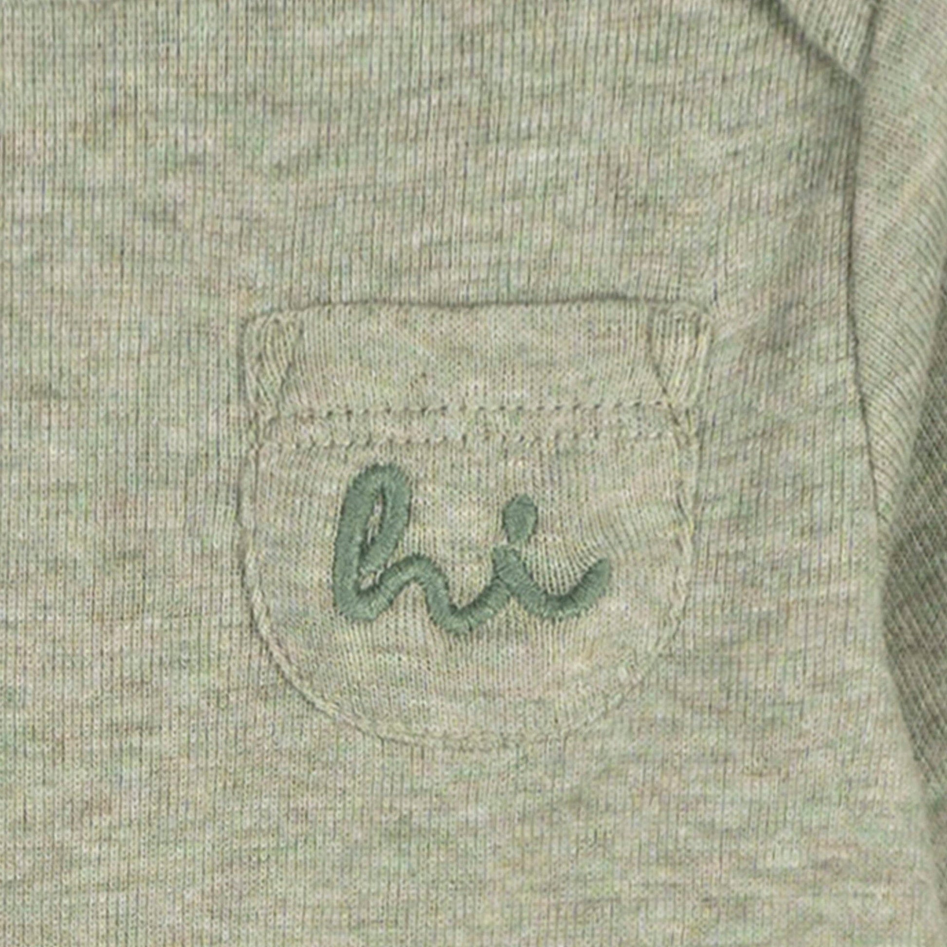 5-Pack Baby Neutral Green Heather Long Sleeve Bodysuits Onesies Bodysuits Gerber® 