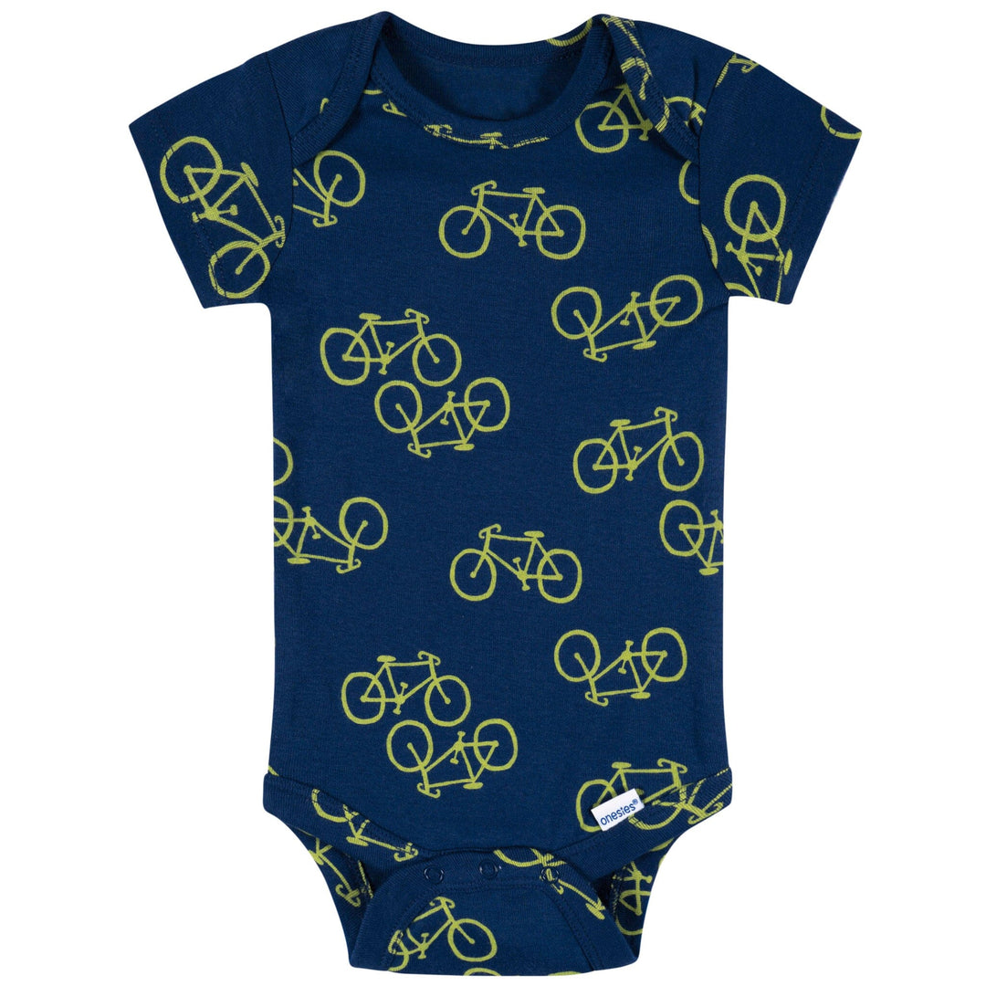 8-Pack Baby Boys Fun First Short Sleeve Onesies® Bodysuits