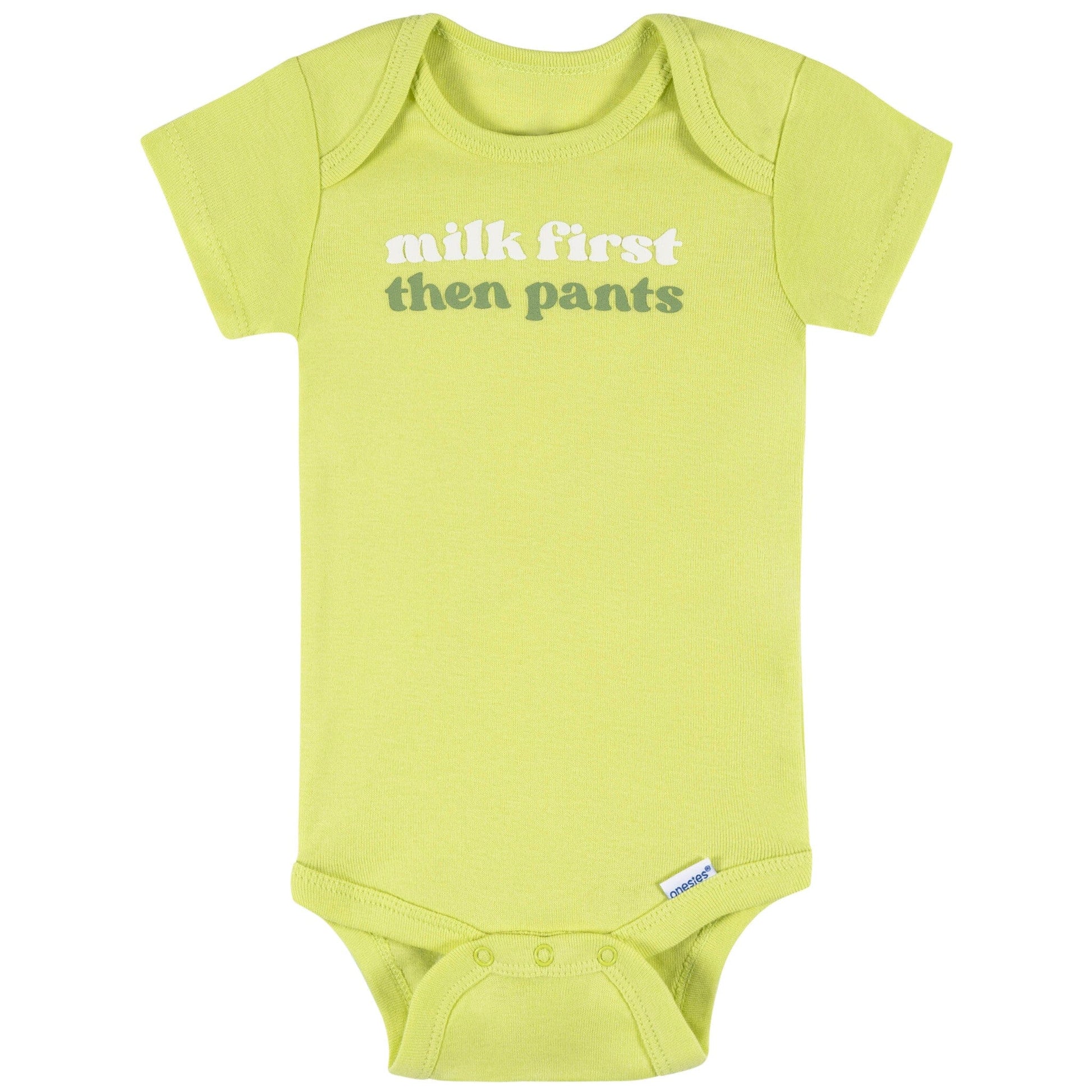 8-Pack Baby Boys Fun First Short Sleeve Onesies® Bodysuits onesies Onesies® Brand 