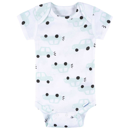 8-Pack Baby Boys Hello Friends Short Sleeve Onesies® Bodysuits