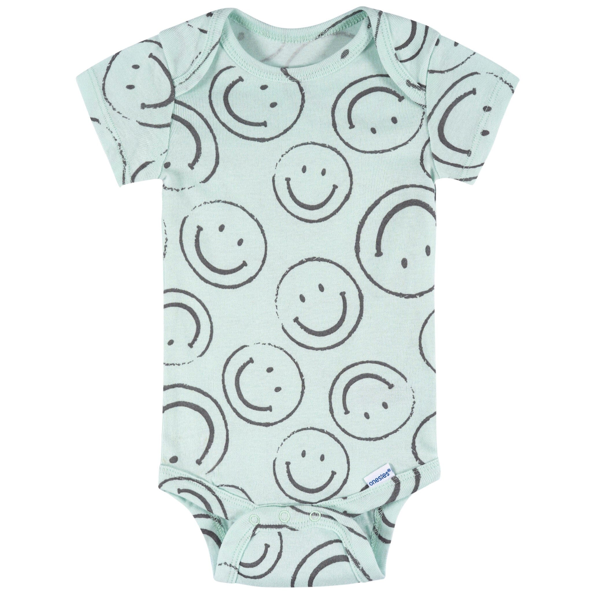 8-Pack Baby Boys Hello Friends Short Sleeve Onesies® Bodysuits onesies Onesies® Brand 