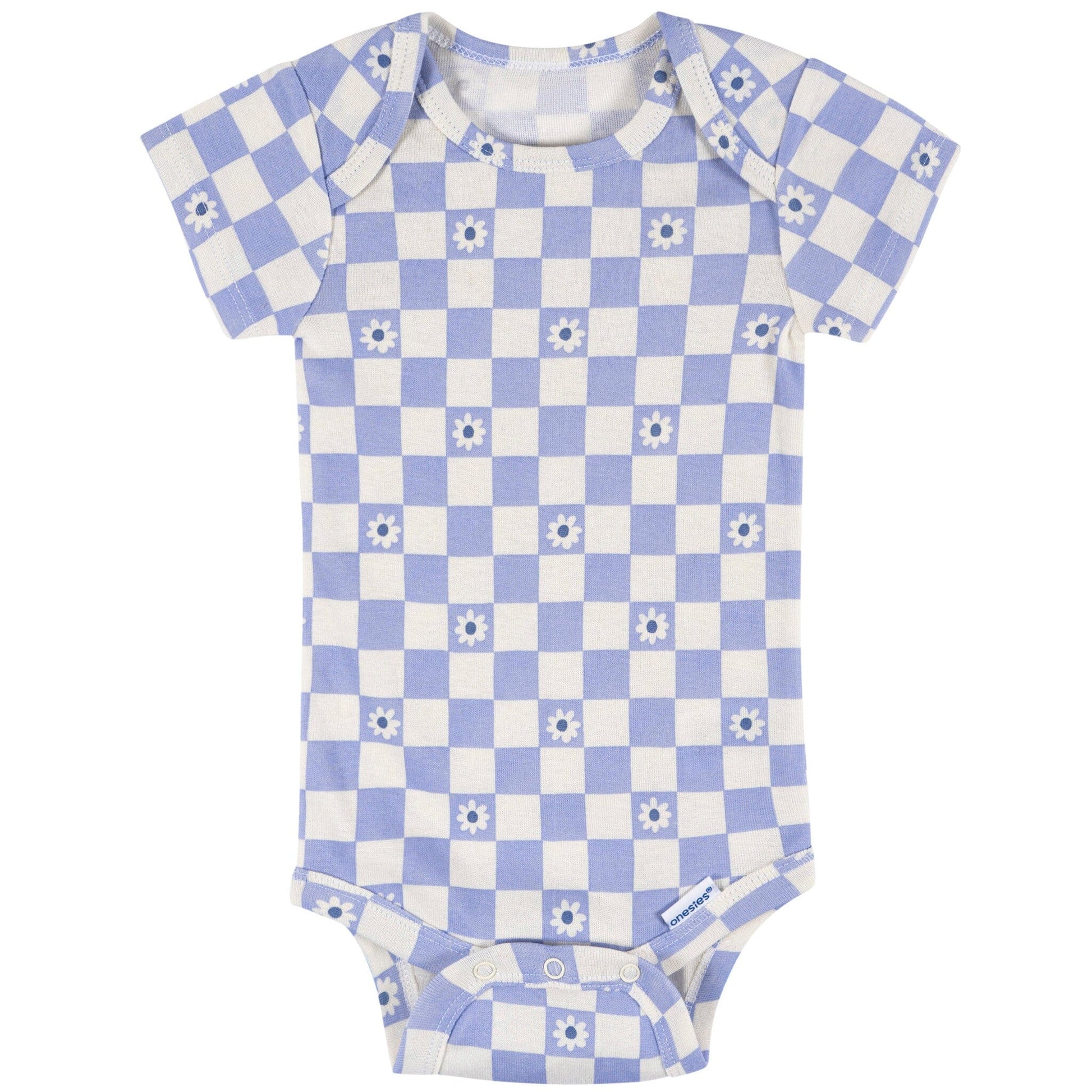 8-Pack Baby Girls Berry Happy Short Sleeve Onesies® Bodysuits Onesies® Brand 