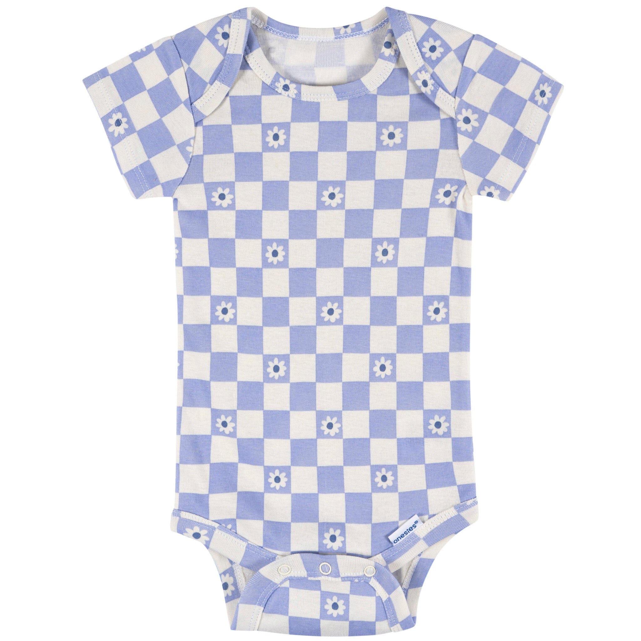 8-Pack Baby Girls Berry Happy Short Sleeve Onesies® Bodysuits Onesies® Brand 