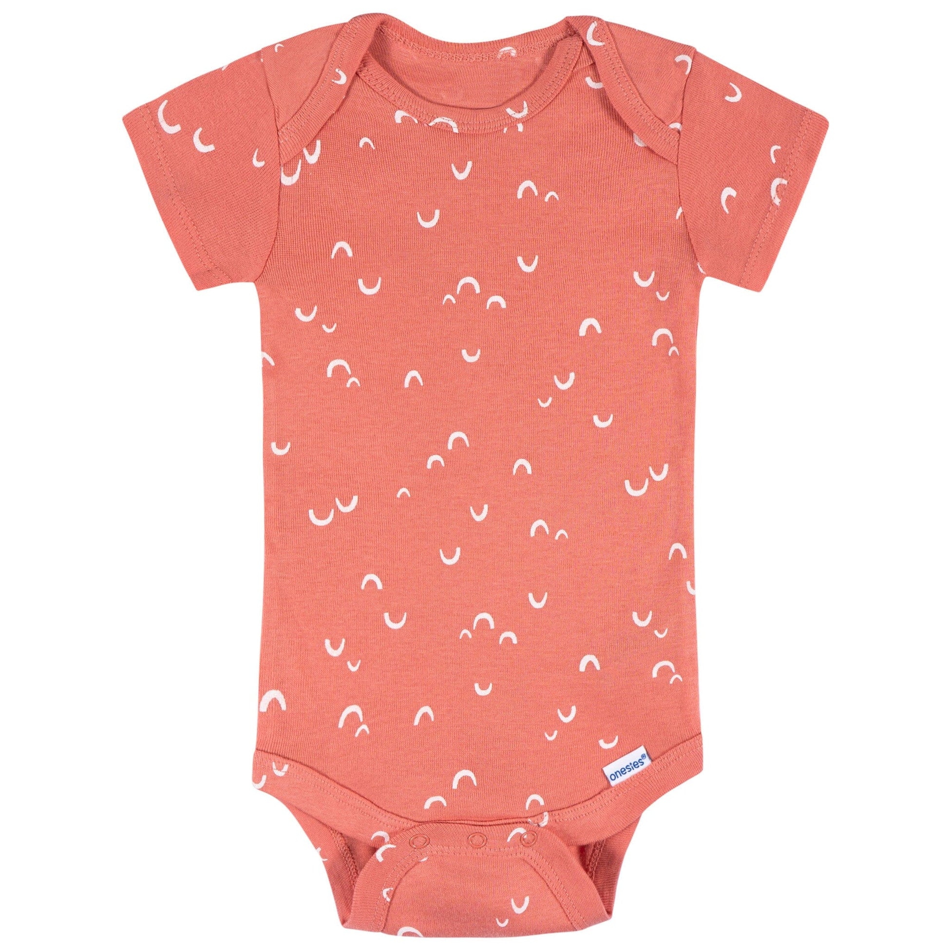 8-Pack Baby Girls Cool Snacks Short Sleeve Onesies® Bodysuits onesies Onesies® Brand 