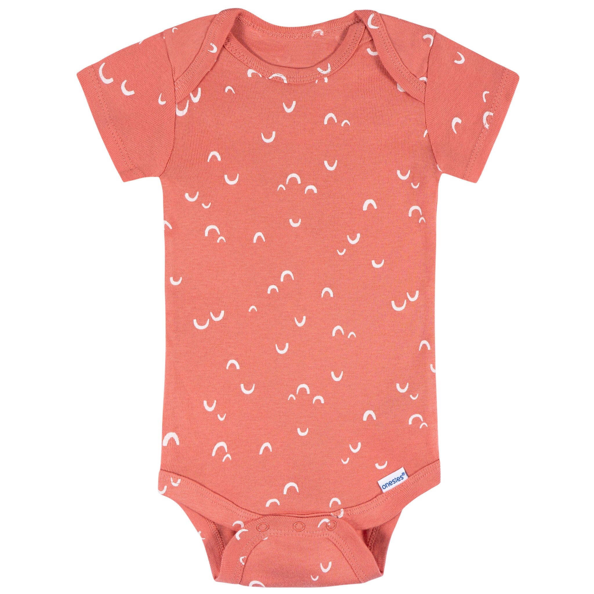 8-Pack Baby Girls Cool Snacks Short Sleeve Onesies® Bodysuits onesies Onesies® Brand 