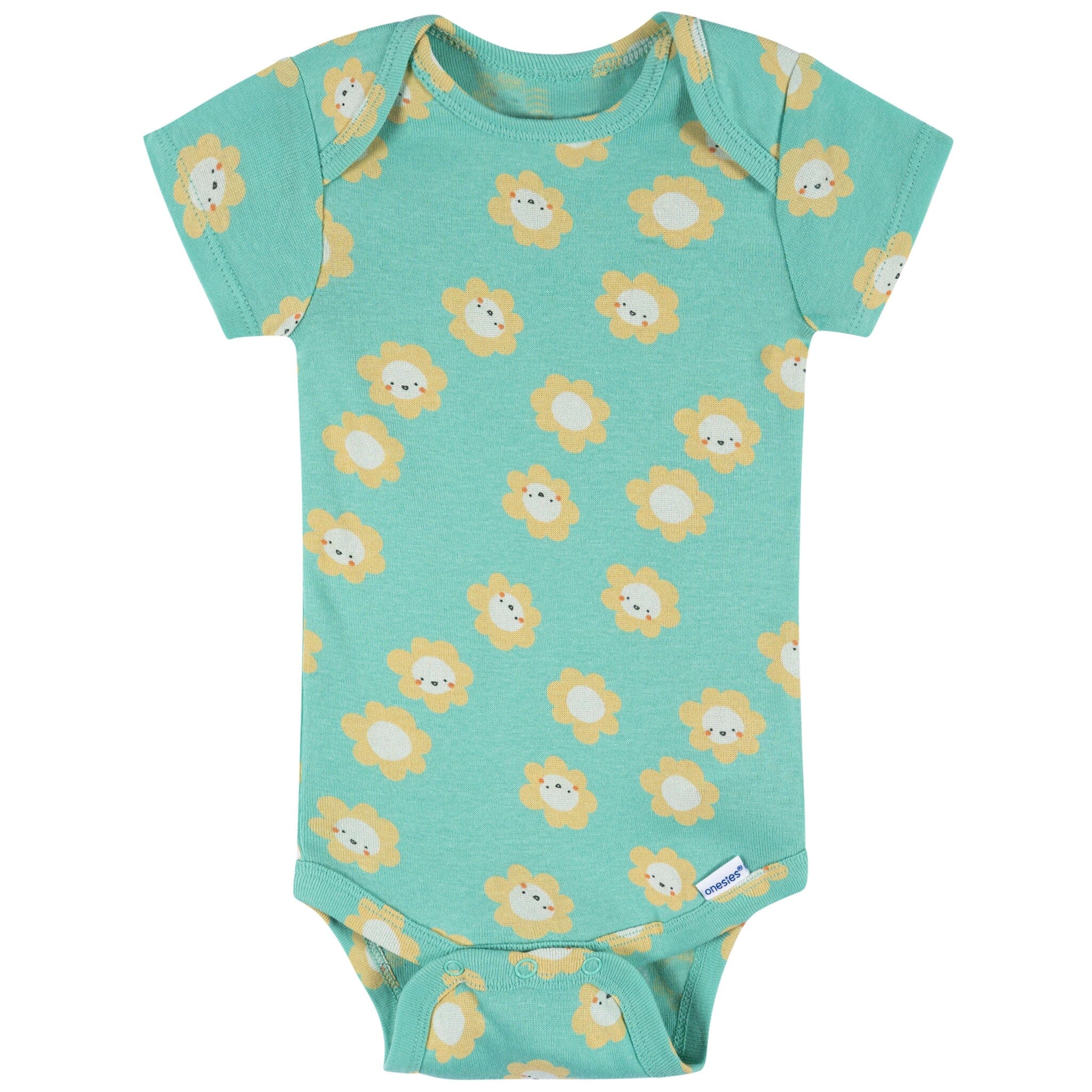 8-Pack Baby Girls Good Days Short Sleeve Onesies® Bodysuits onesies Onesies® Brand 