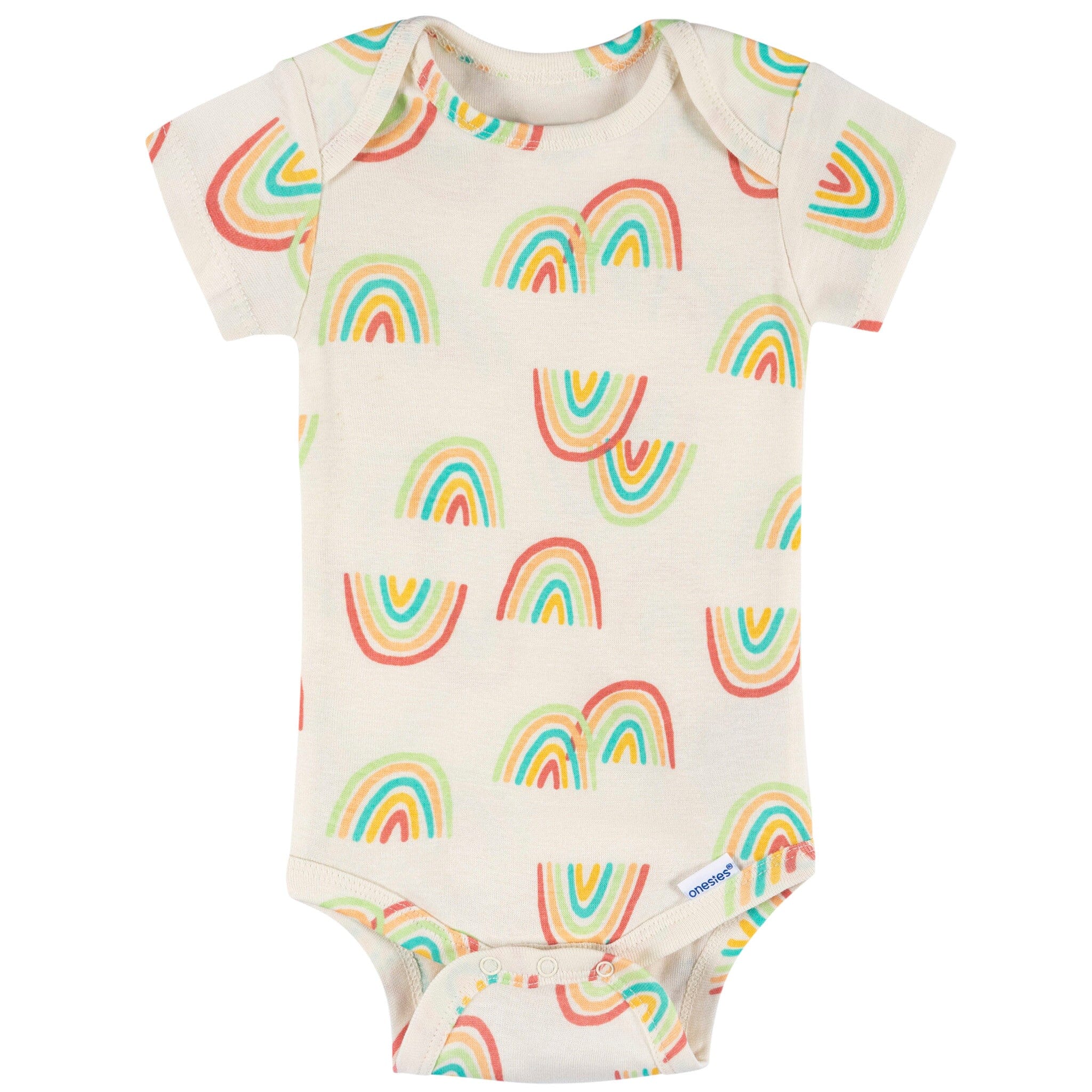 8-Pack Baby Girls Good Days Short Sleeve Onesies® Bodysuits onesies Onesies® Brand 