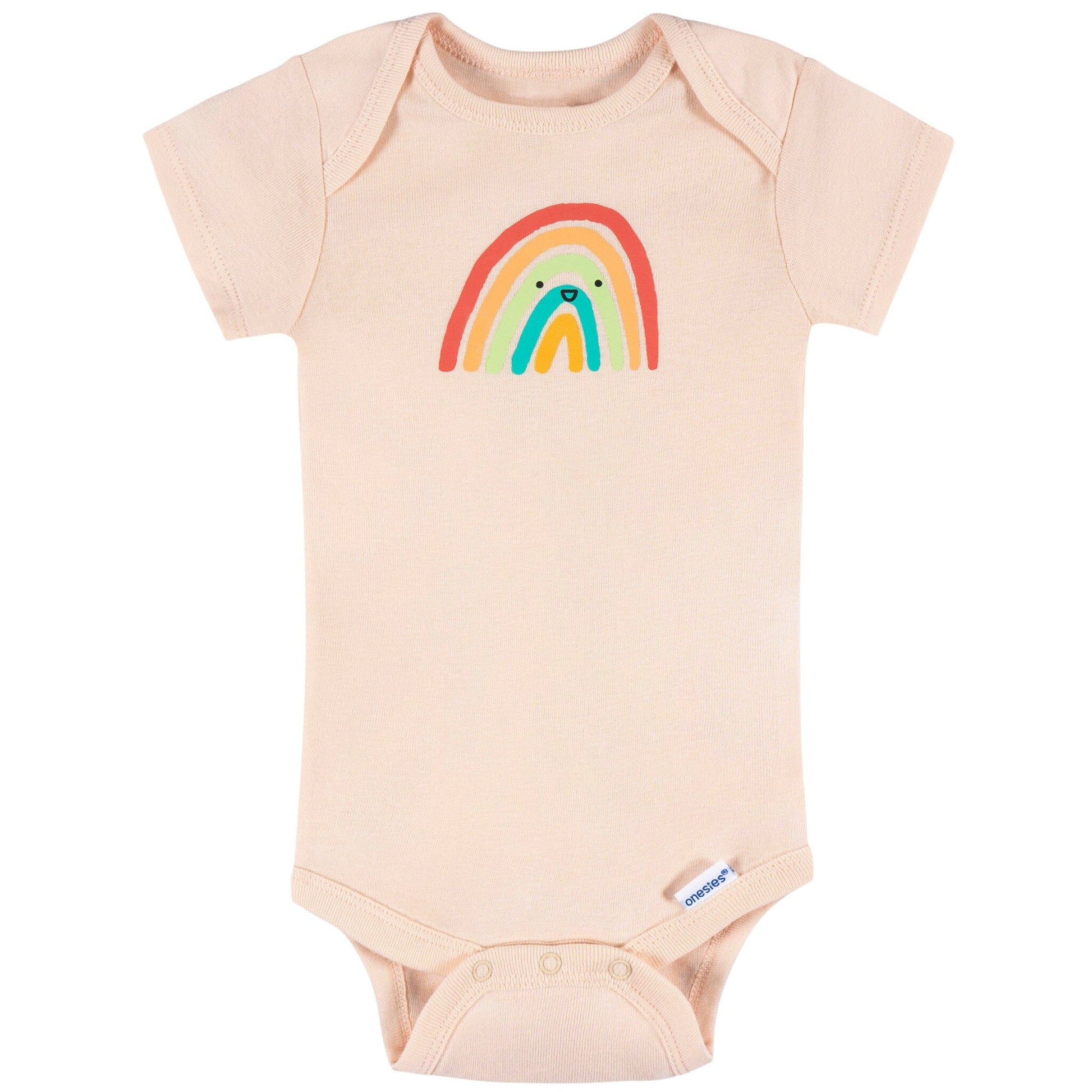 8-Pack Baby Girls Good Days Short Sleeve Onesies® Bodysuits onesies Onesies® Brand 