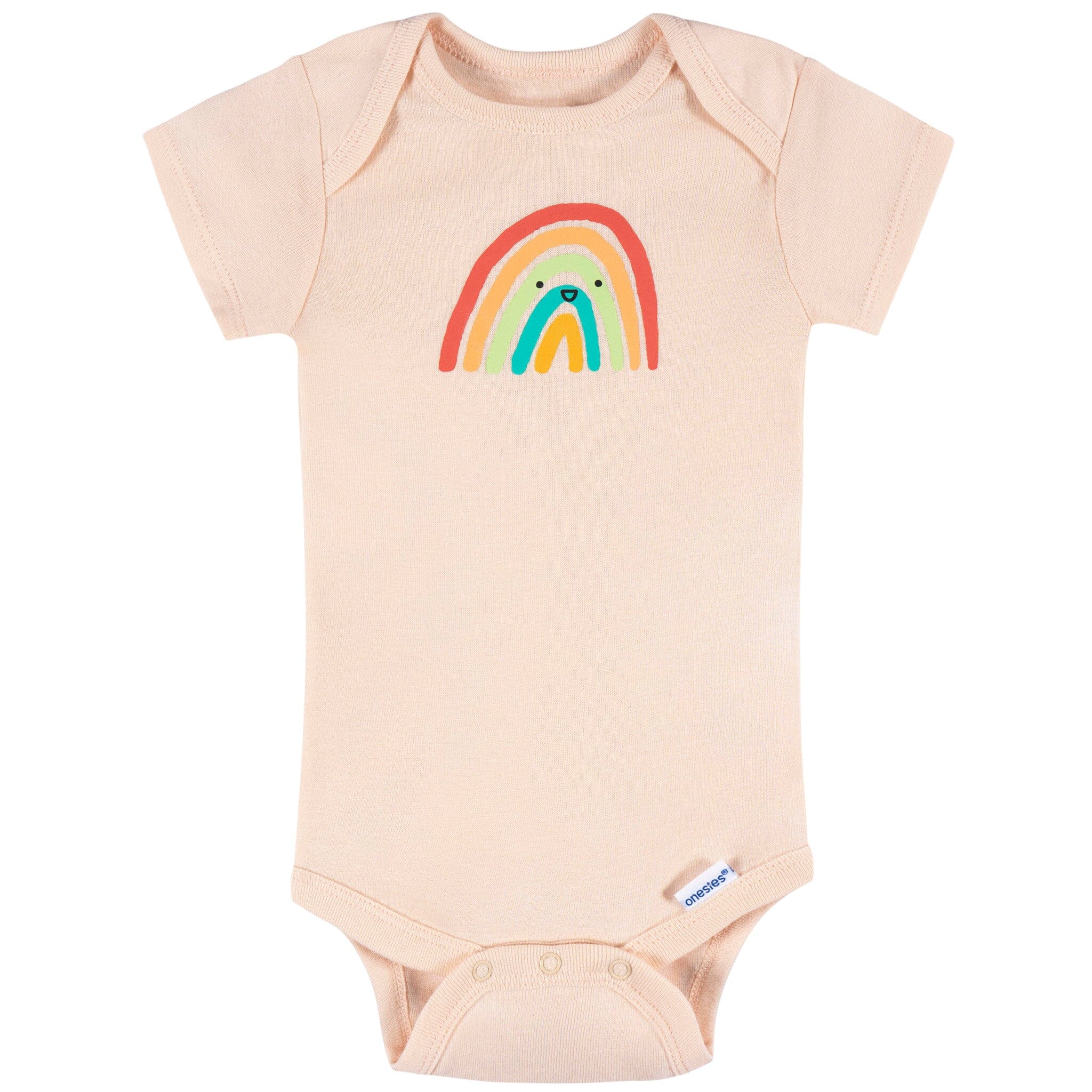 8-Pack Baby Girls Good Days Short Sleeve Onesies® Bodysuits onesies Onesies® Brand 