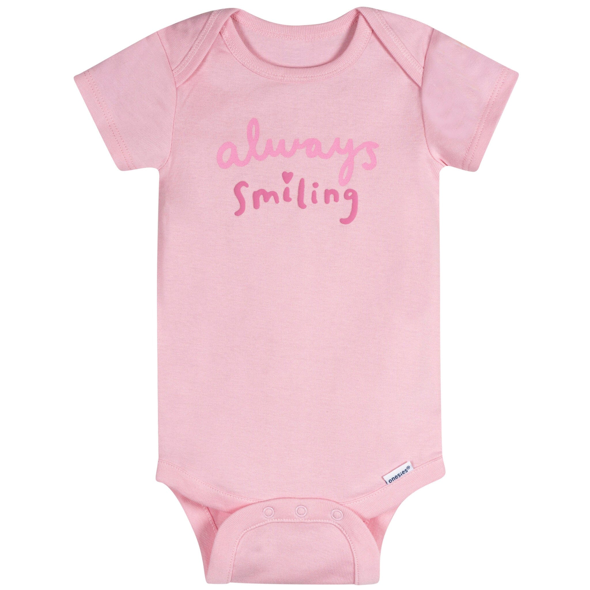 8-Pack Baby Girls Super Happy Onesies® Bodysuits