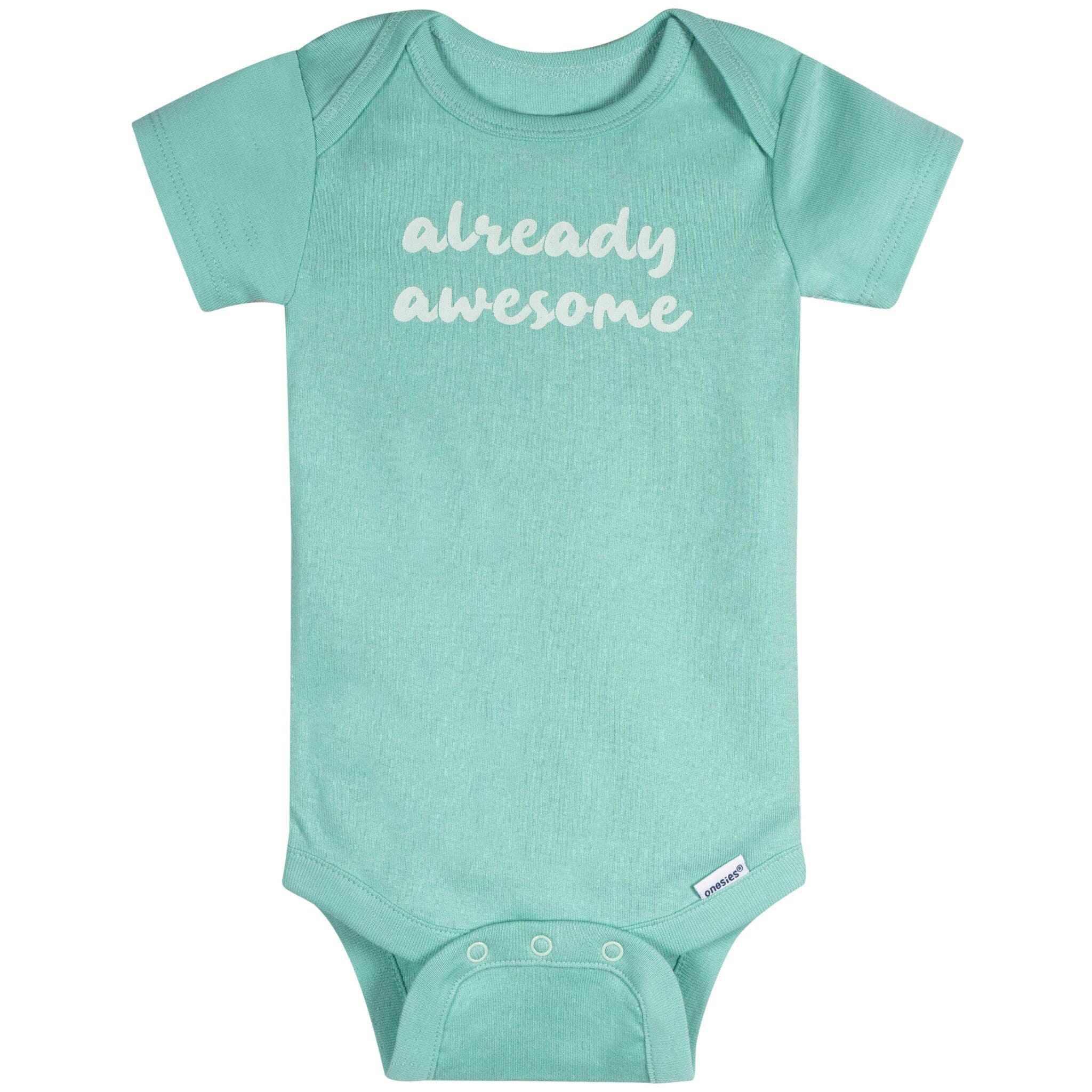 8-Pack Baby Girls Super Happy Onesies® Bodysuits
