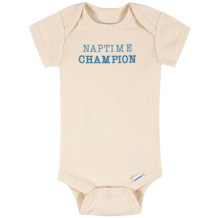 8-Pack Baby Neutral Hello Naptime Short Sleeve Onesies® Bodysuits