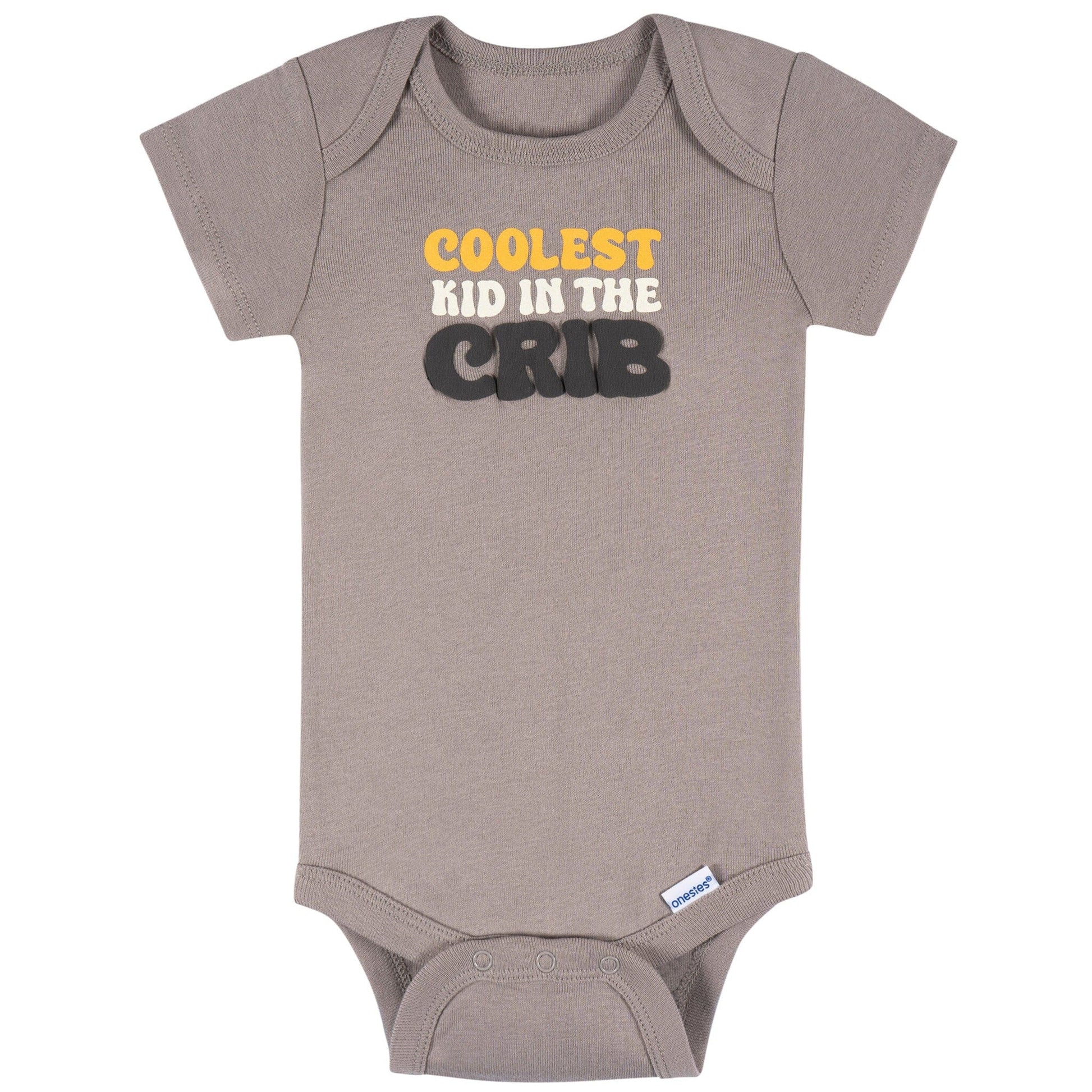 8-Pack Baby Neutral Hello Naptime Short Sleeve Onesies® Bodysuits onesies Onesies® Brand 