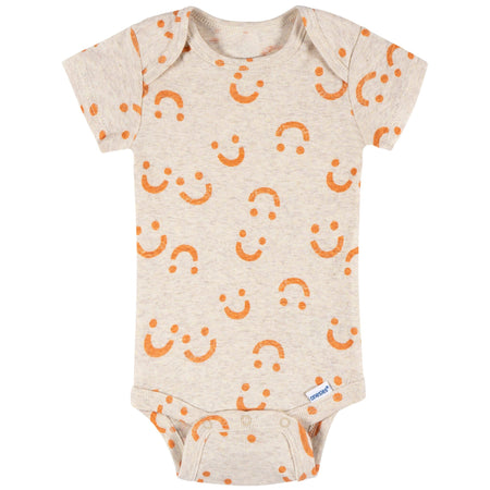 8-Pack Baby Neutral Peeling Good Short Sleeve Onesies® Bodysuits