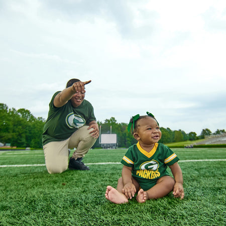 Baby Boys Green Bay Packers Jersey Bodysuit