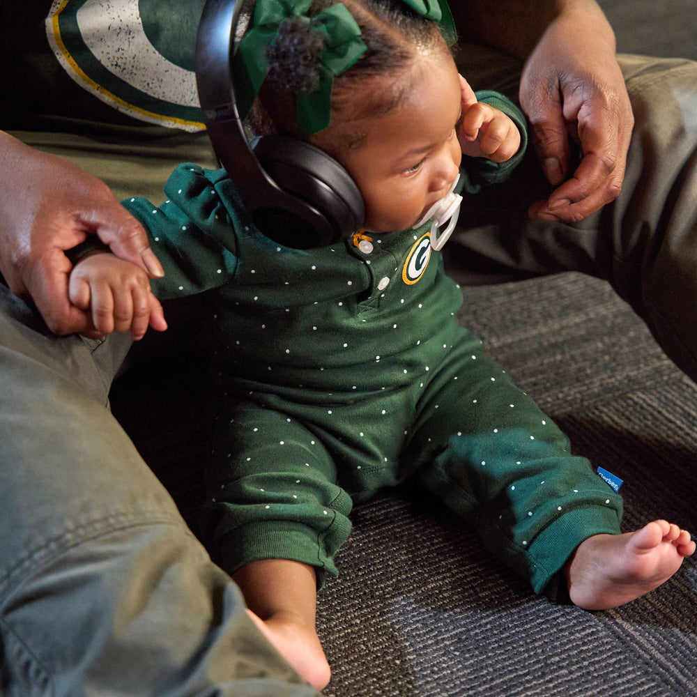 Baby Girls Green Bay Packers Romper NFL NFL 