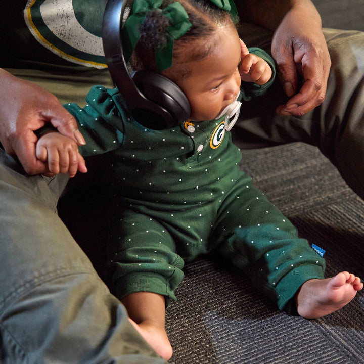 Baby Girls Green Bay Packers Romper NFL NFL 
