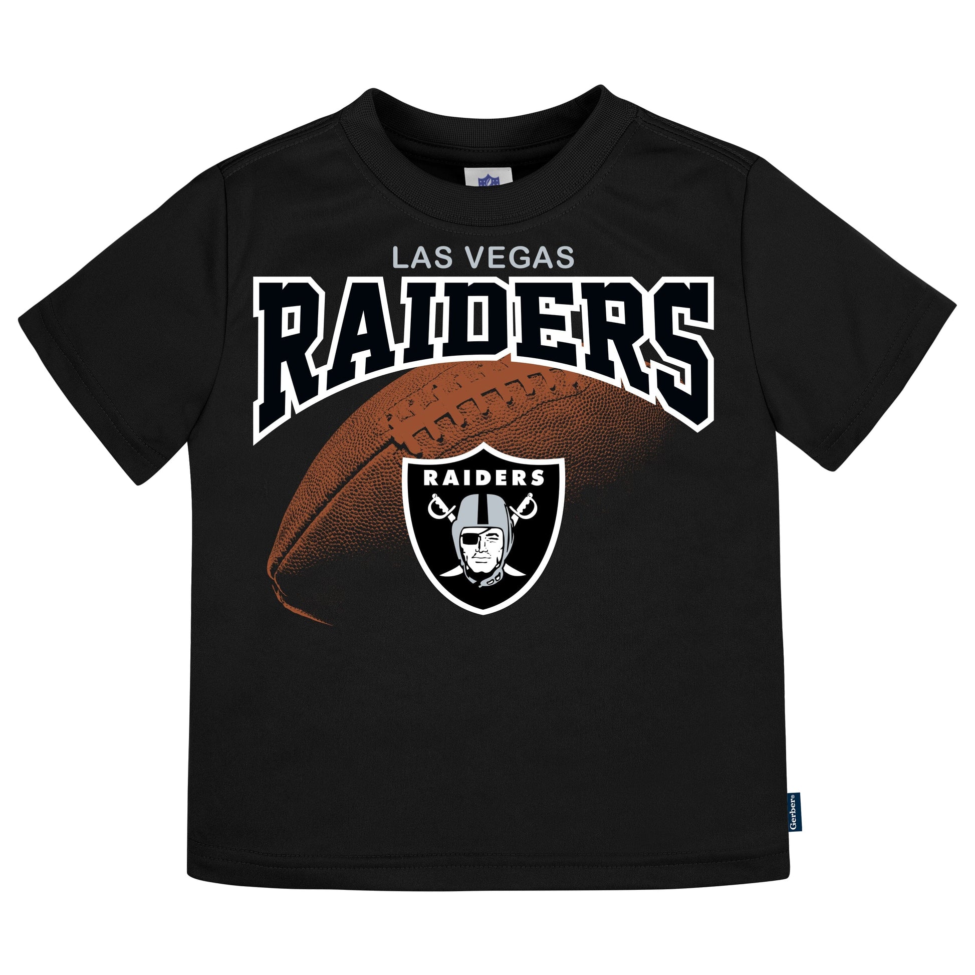 3-Pack Baby & Toddler Boys Raiders Short Sleeve Shirts