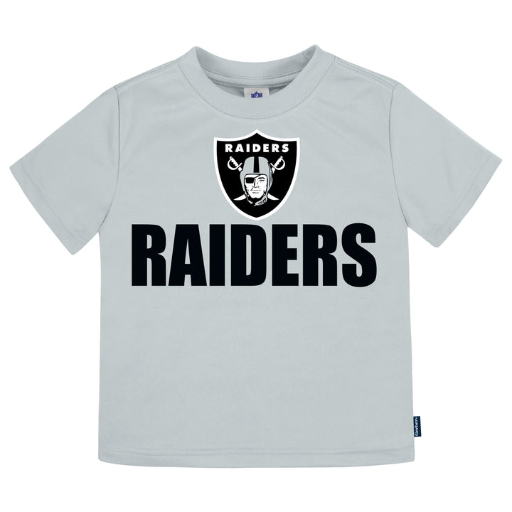 3-Pack Baby & Toddler Boys Raiders Short Sleeve Shirts