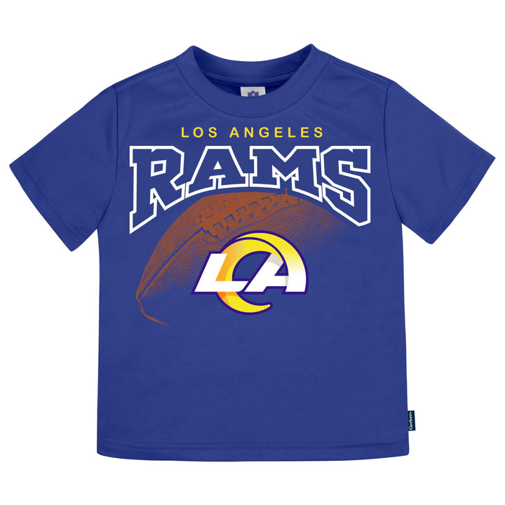 3-Pack Baby & Toddler Boys Rams Short Sleeve Shirts