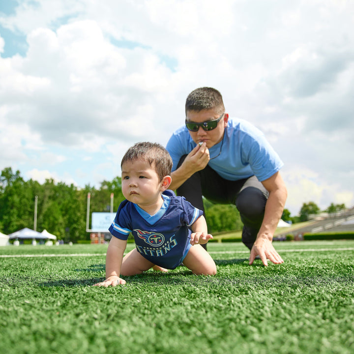 Baby Boys Tennessee Titans Short Sleeve Jersey Bodysuit NFL NFL 