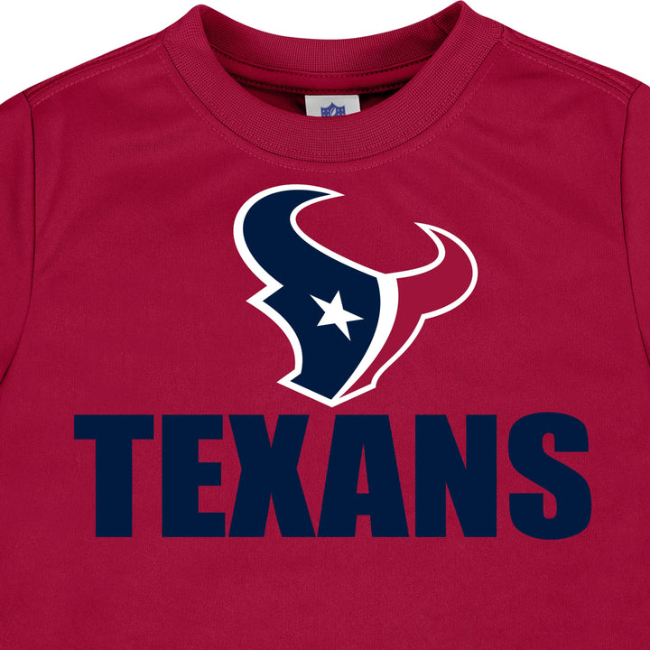 3-Pack Baby & Toddler Boys Texans Short Sleeve Shirts