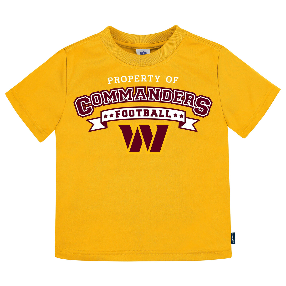 3-Pack Infant & Toddler Neutral Washington Commanders T-Shirts NFL NFL 