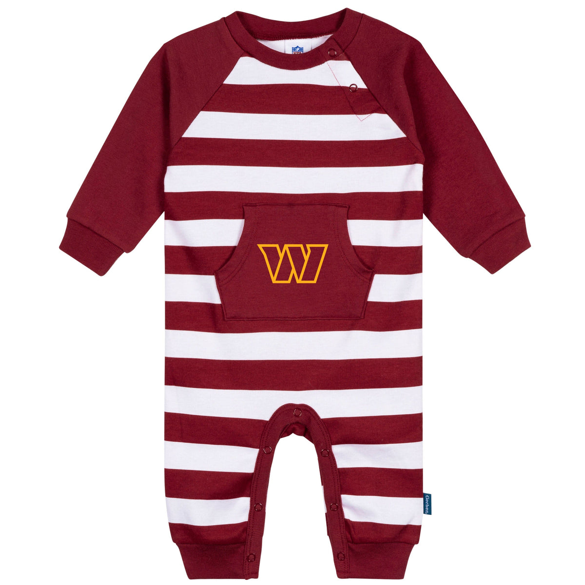 Baby Boys Washington Commanders Romper NFL NFL 