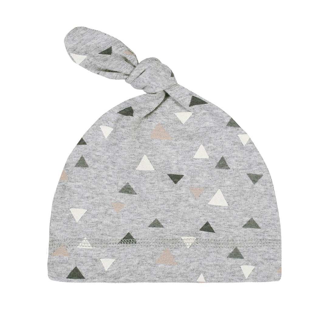 4-Piece Baby Boys Triangle Caps and Bibs Set