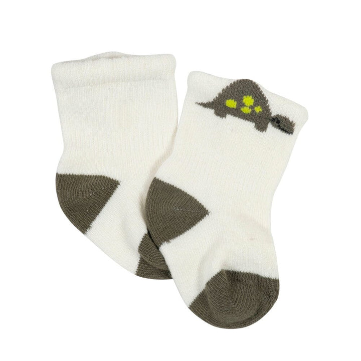 8-Piece Baby Boys Dinosaur Wiggle-Proof™ Socks