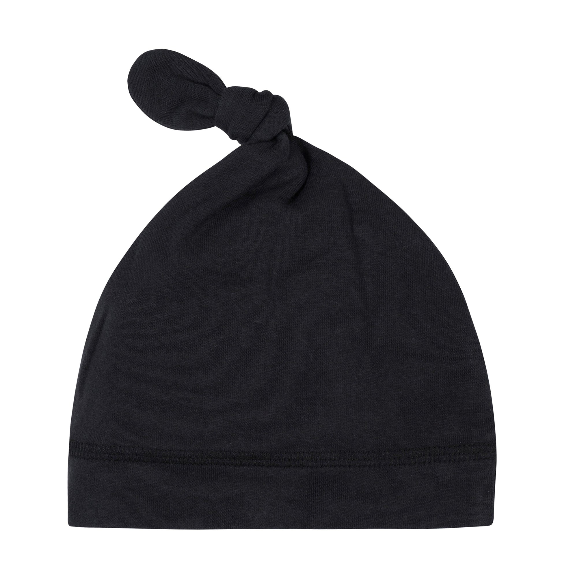 Baby Neutral Black Organic Cap
