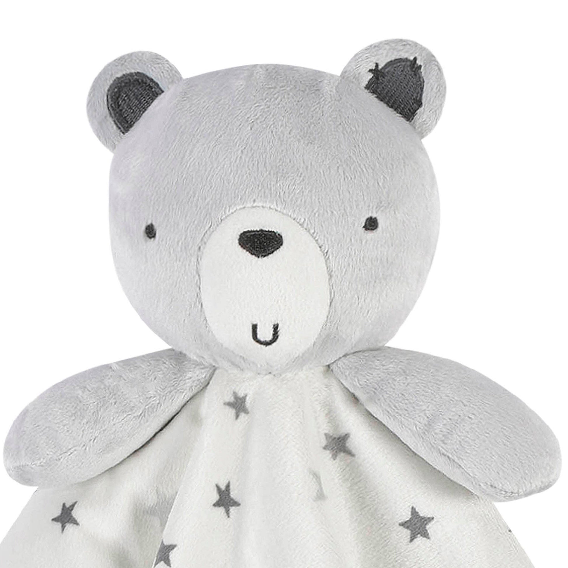 Baby Boys Bear & Stars Oversized Security Blanket