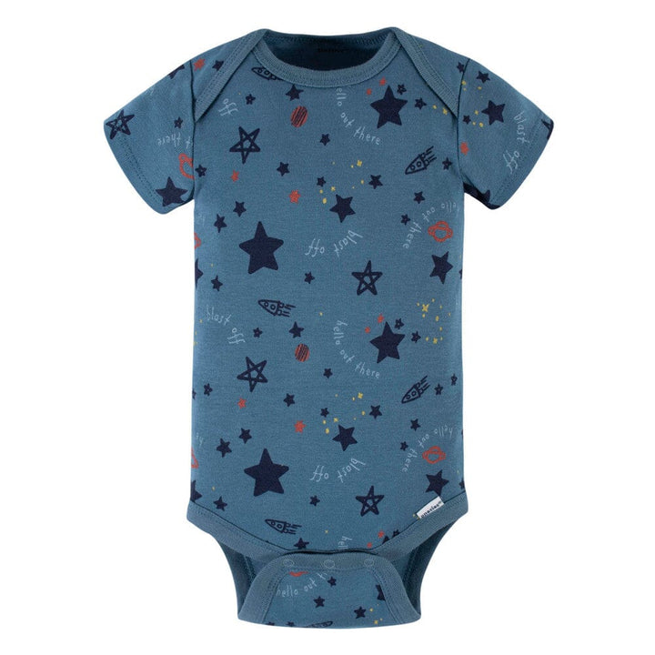 5-Pack Baby Boys Space Short Sleeve Onesies® Bodysuits