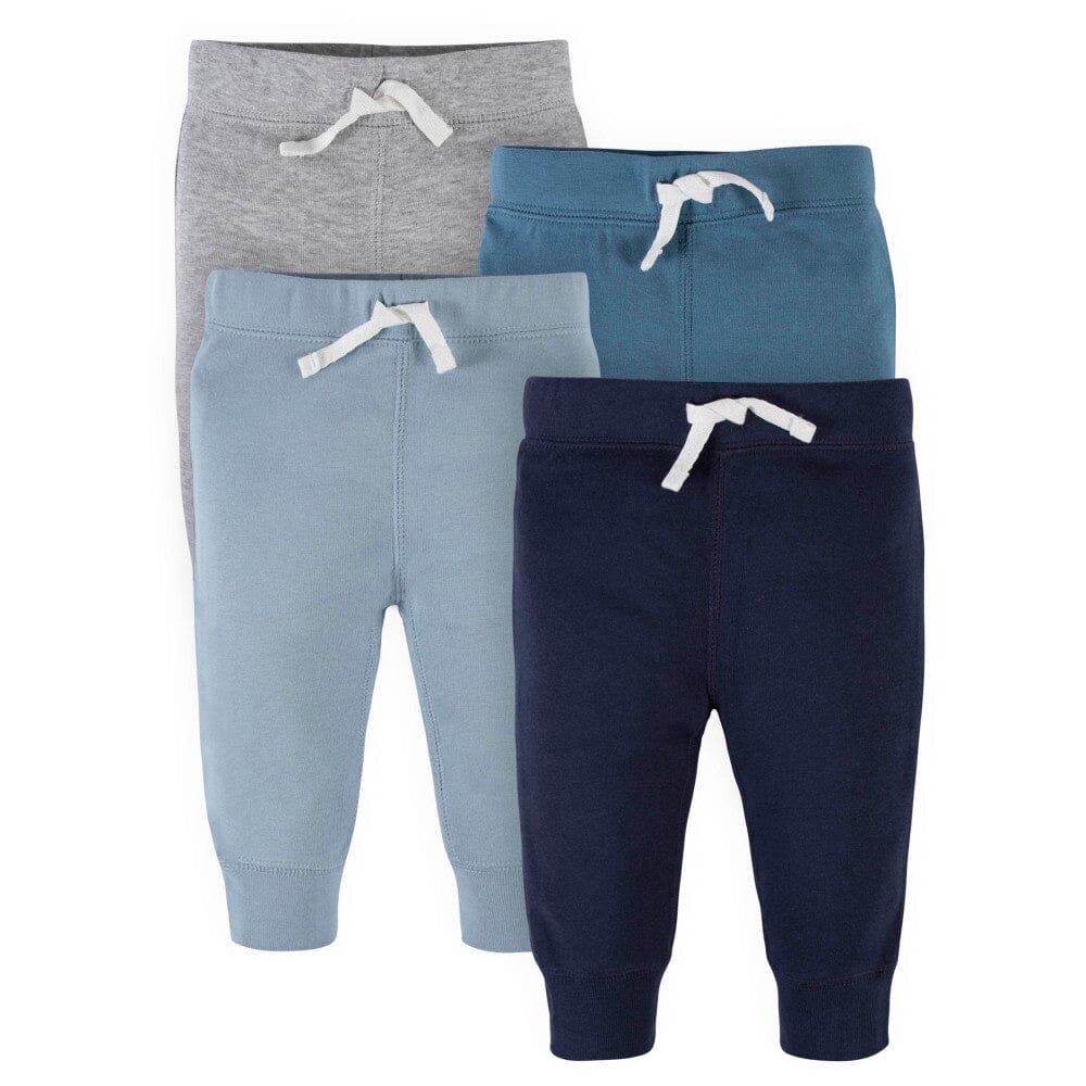 4-Pack Baby Boys Blue Pants
