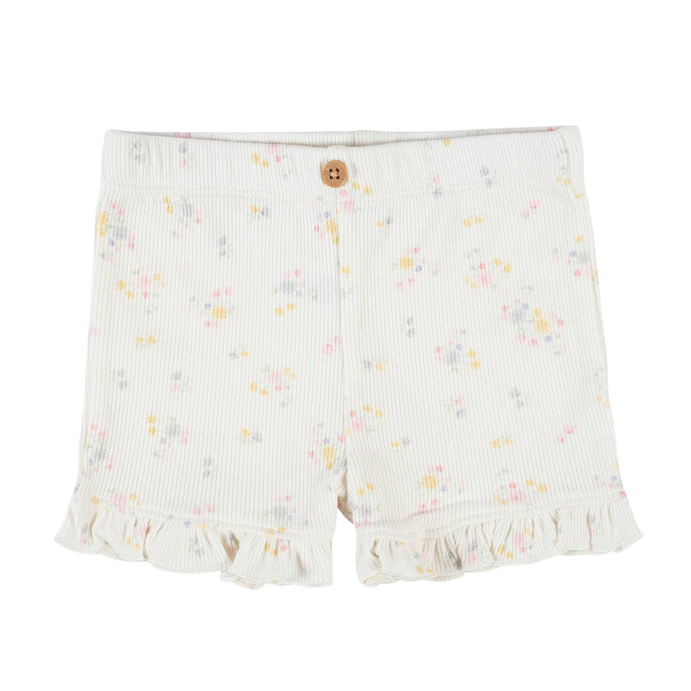 2-Pack Baby Girls Floral/Pink Shorts