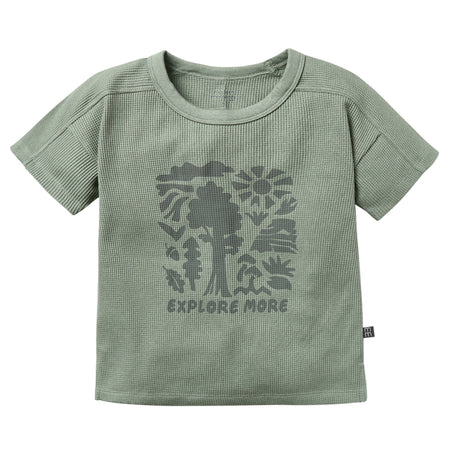 Infant & Toddler Boys Explore More Box Waffle T-Shirt