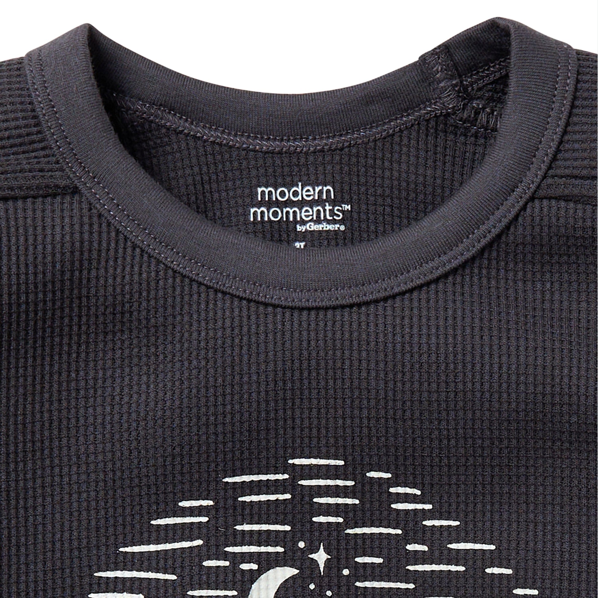 Infant & Toddler Boys Dark Grey Box Shirt Tops Modern Moments™ by Gerber® 