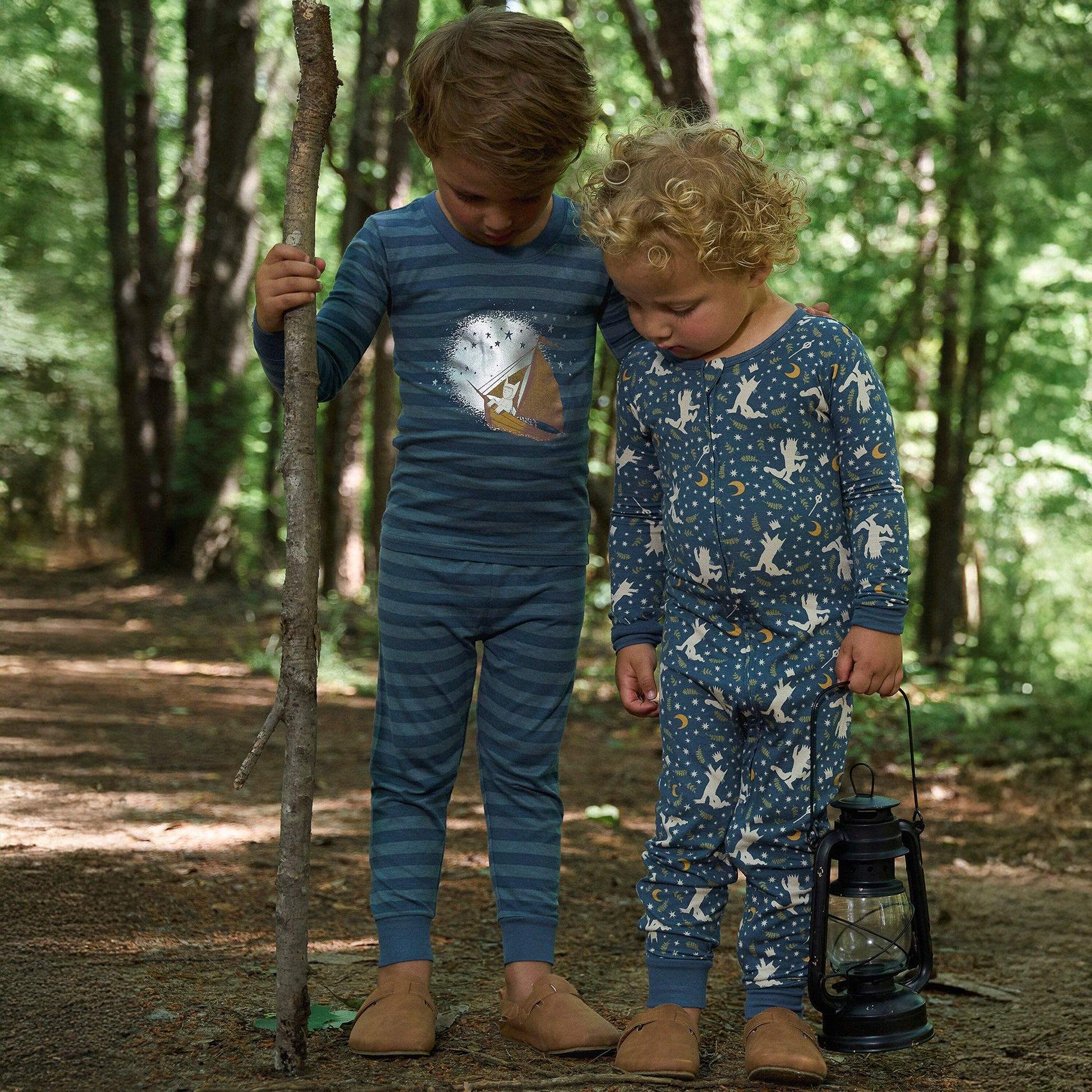 Baby & Toddler Boys Navy Where The Wild Things Are Footless Pajamas Sleepwear Modern Moments™ by Gerber® 