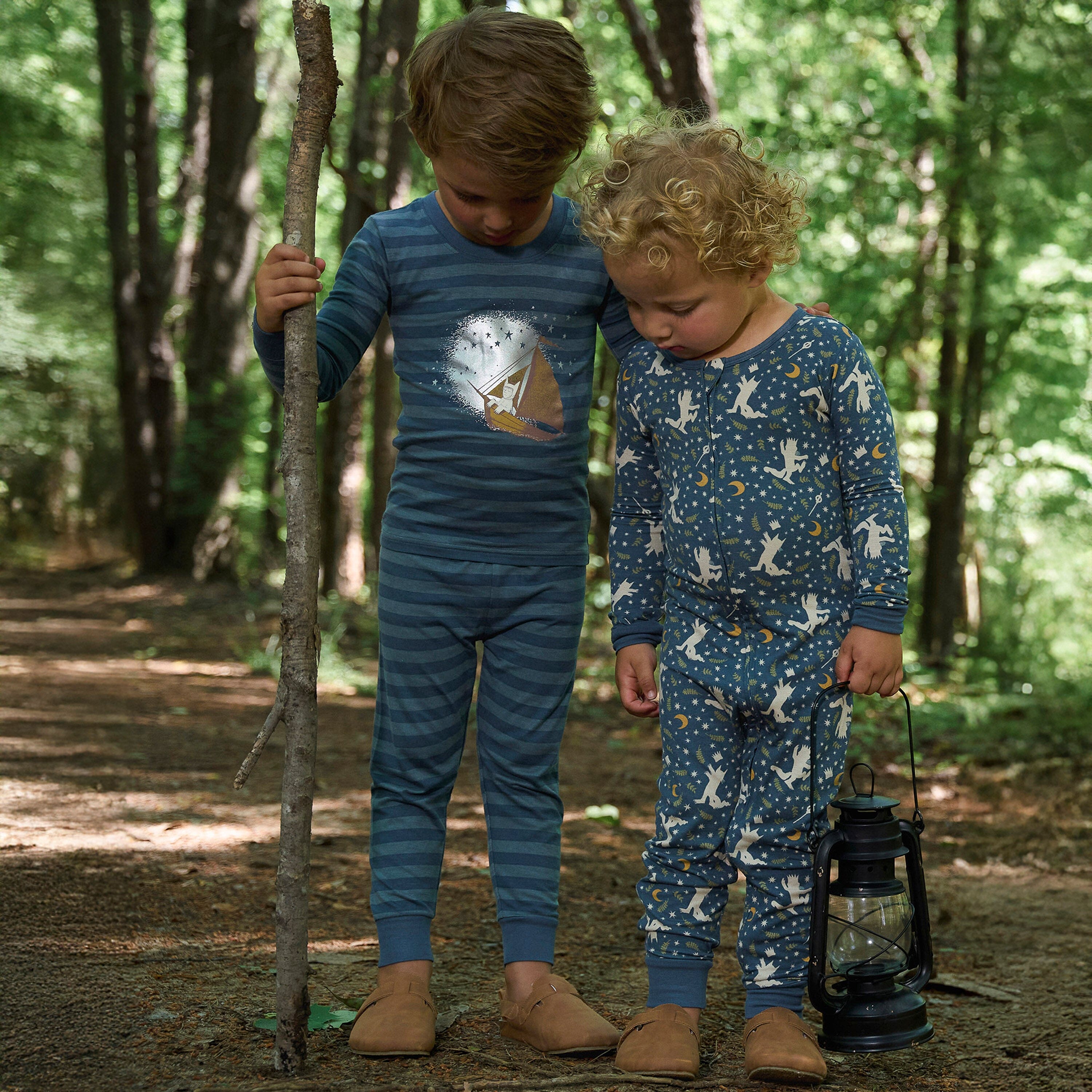 Baby & Toddler Boys Navy Where The Wild Things Are Footless Pajamas Sleepwear Modern Moments™ by Gerber® 