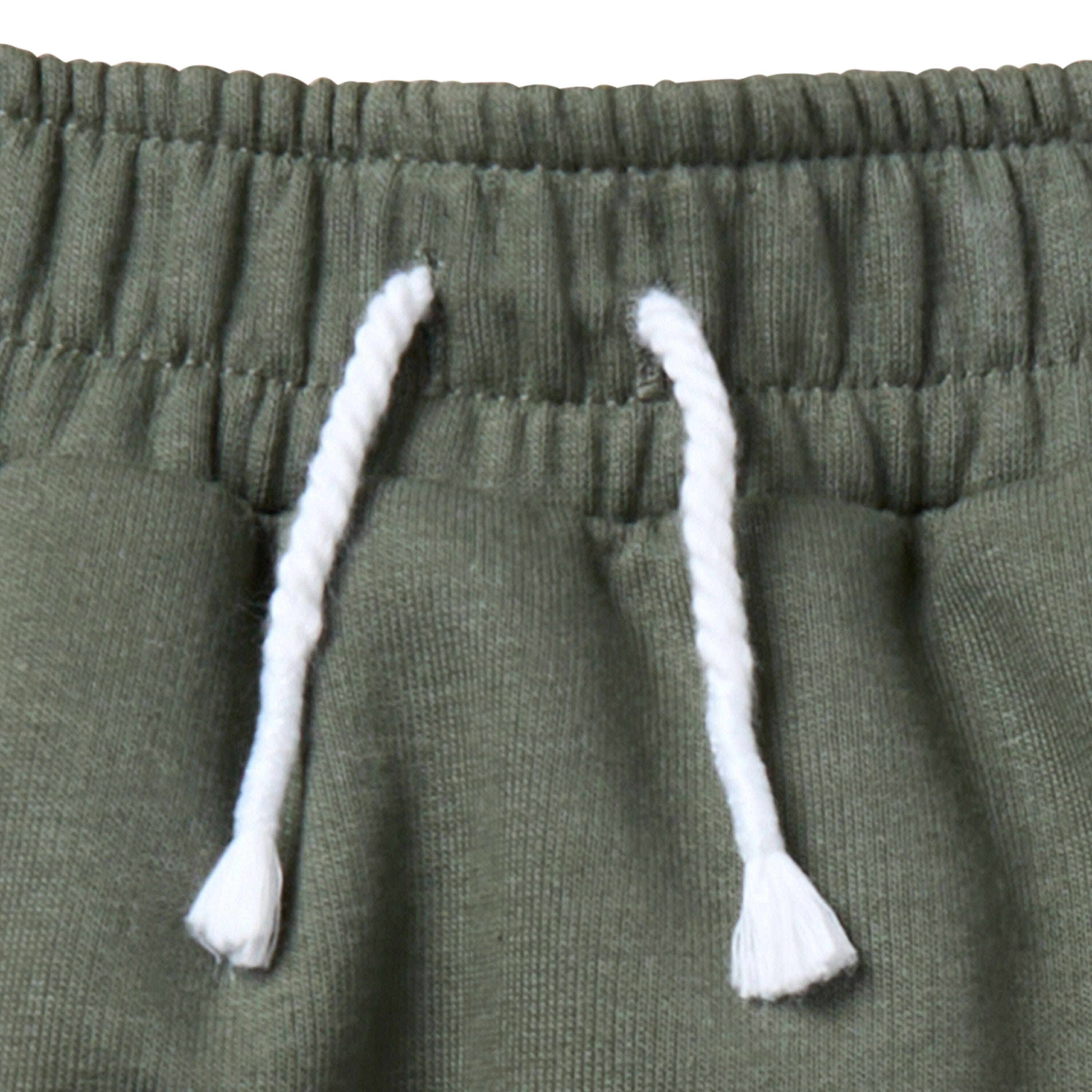 2-Pack Infant & Toddler Boys Dark Green & Light Tan Harem Shorts Bundle bottoms Gerber Childrenswear 