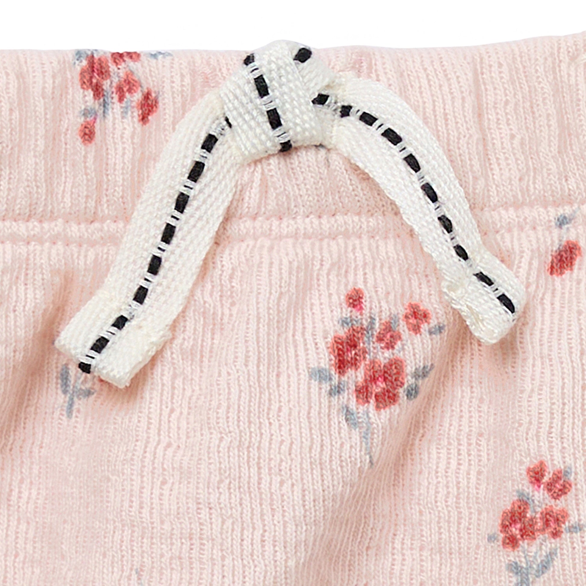 2-Piece Baby Girl Rose Spring Bodysuit & Harem Shorts Bundle outfits Modern Moments™ by Gerber® 