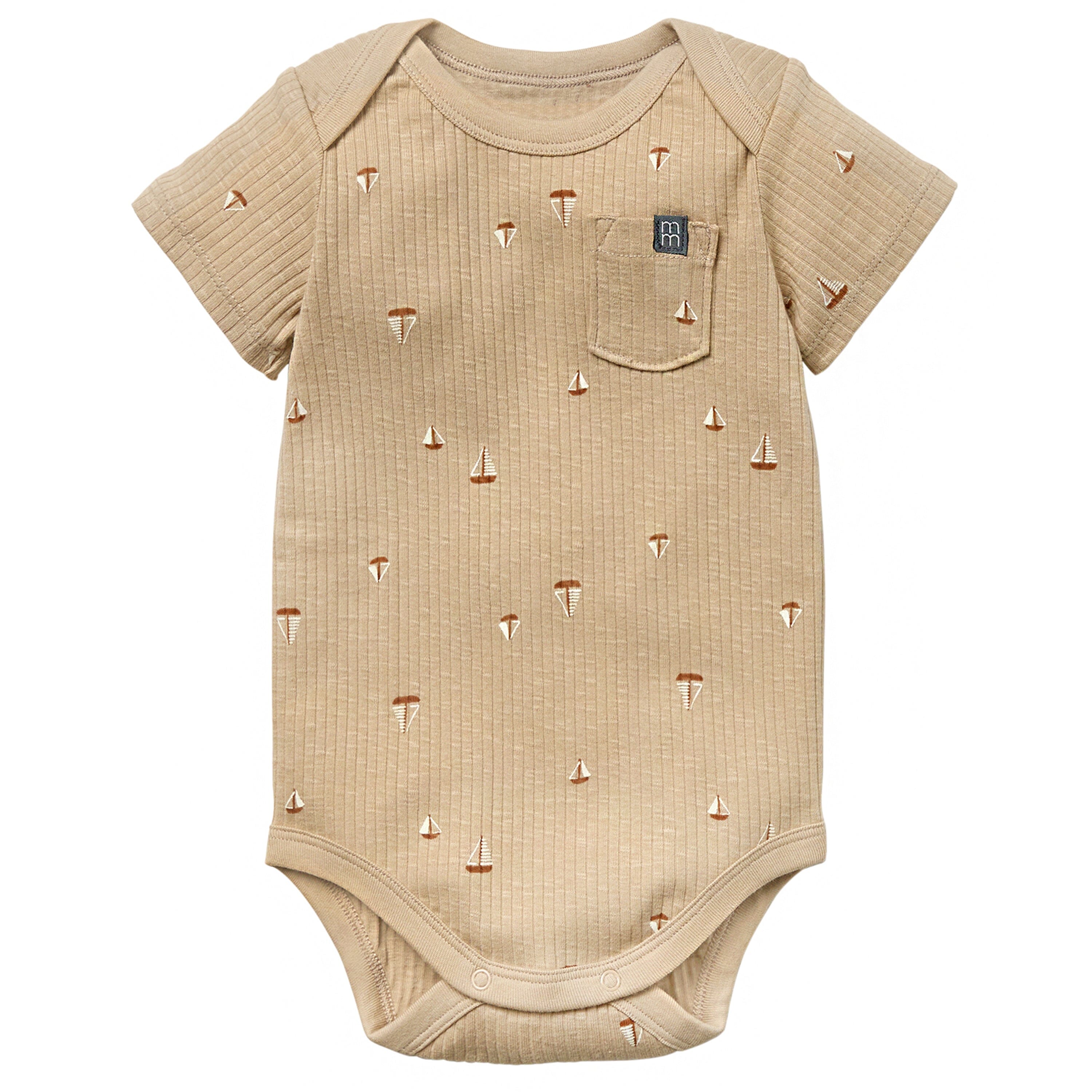 2-Piece Baby Boy Sailboat Short Sleeve Bodysuit & Pant Bundle outfits Modern Moments™ by Gerber® 