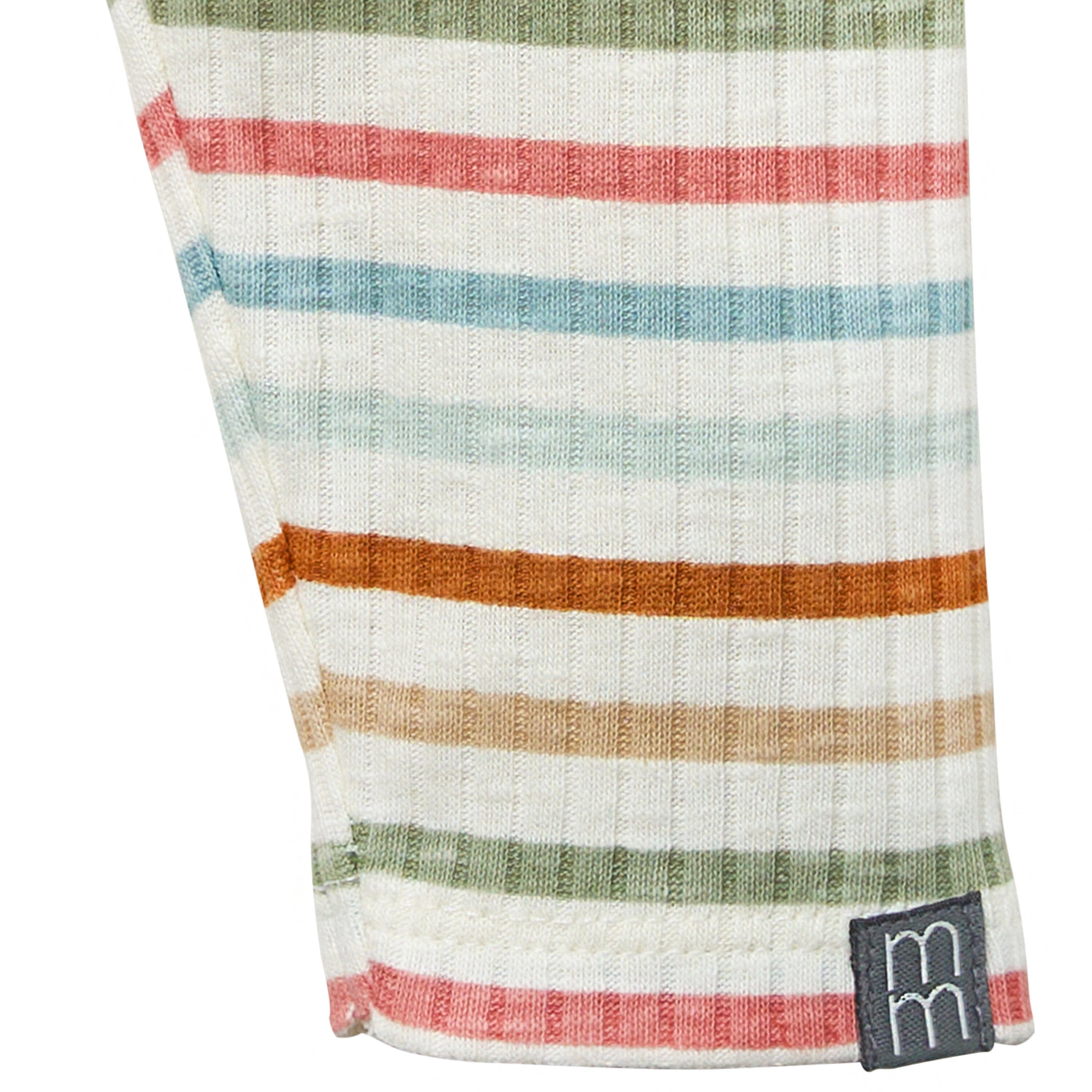 2-Pack Baby Neutral Brown & Ivory Striped Legging Bundle bottoms Modern Moments™ by Gerber® 
