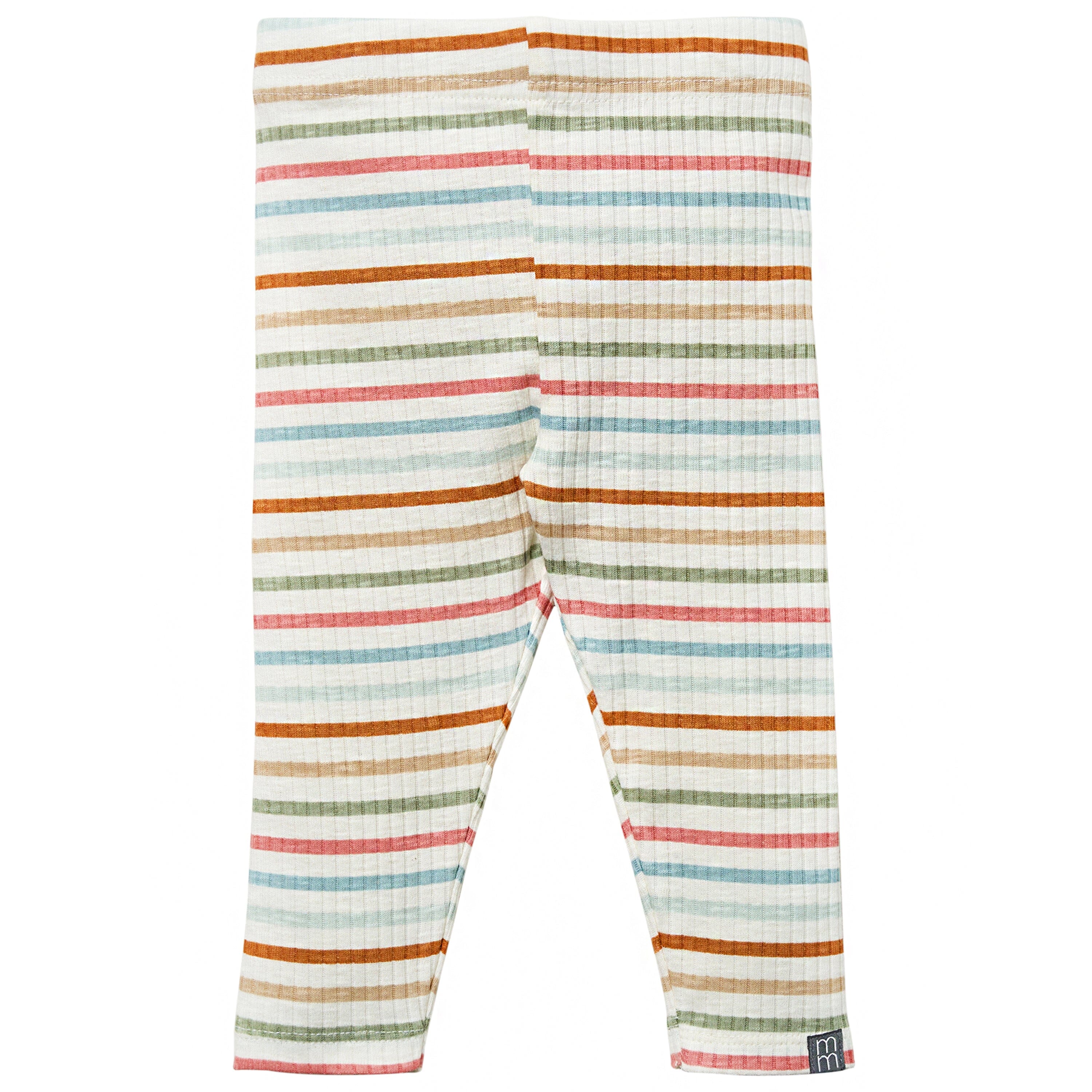 2-Piece Baby Neutral Ivory Stripe Short Sleeve Bodysuit & Pant Bundle outfits Modern Moments™ by Gerber® 