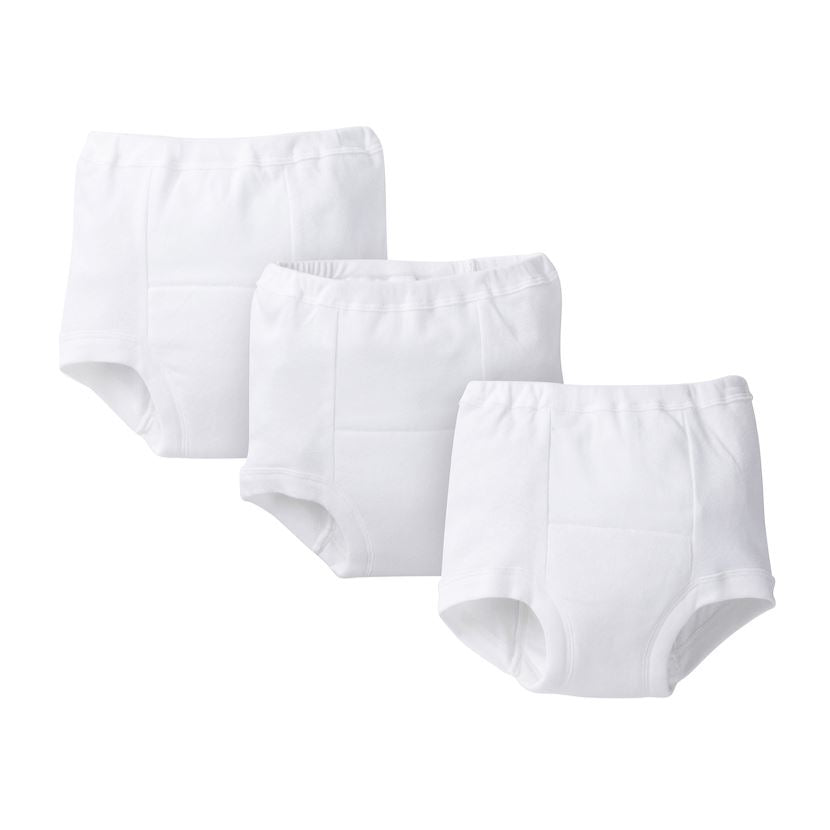 A 3-pack of Gerber organic cotton training pants