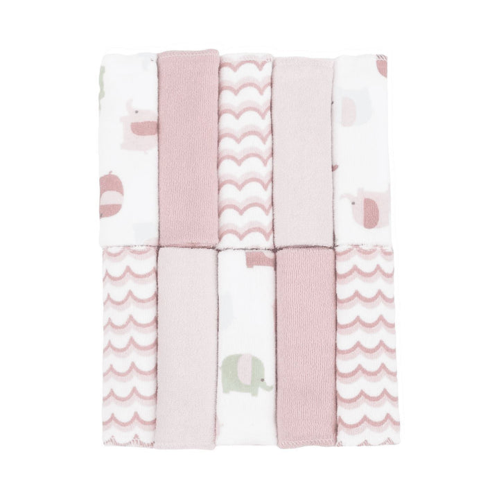 Love to Bathe 10-Pack Elephant Washcloth-Gerber Childrenswear