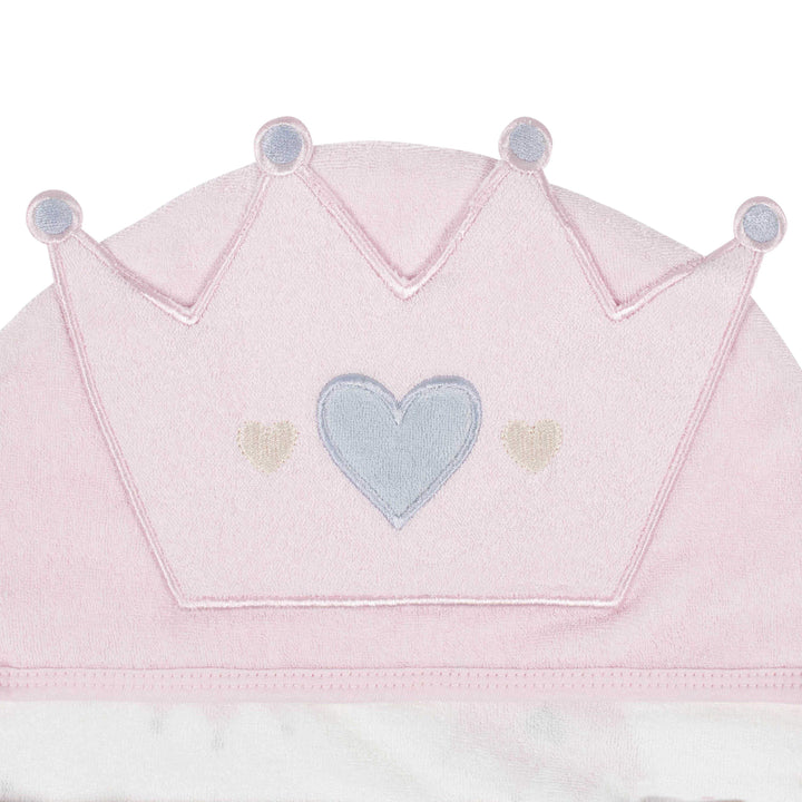 Baby Girls Princess Hooded Bath Wrap