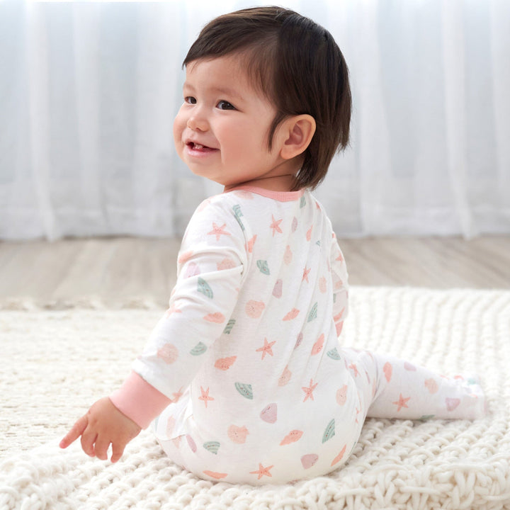 Baby Girls She Sells Sea Shells Sleep 'N Play sleepwear Gerber® 
